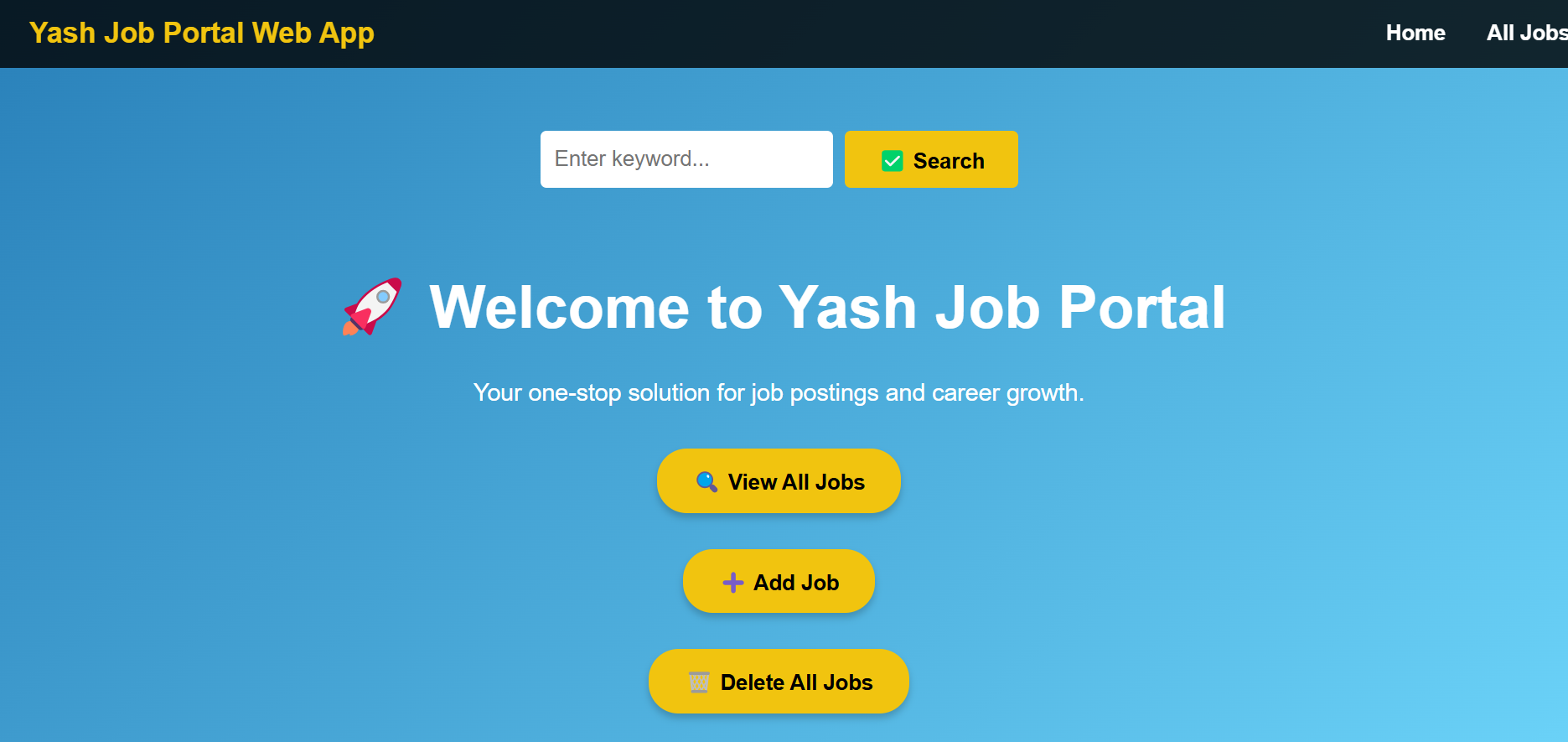 Job Application Portal