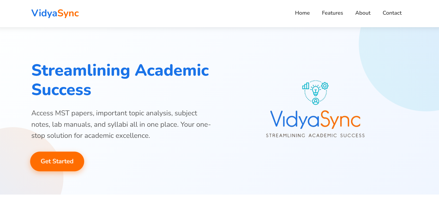 VidyaSync Project